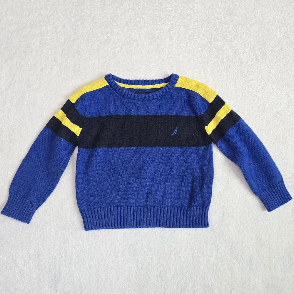 Boy's Nike Sweatshirt and Full Zip Jacket & Nautica Sweater Size 2T 24 Month